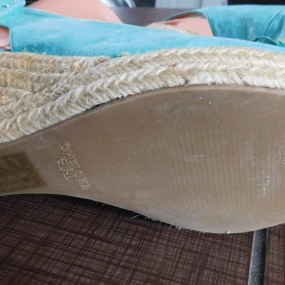 shoes turquoise  size :6 - Picture 4 of 5